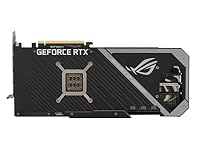 ASUS ROG Strix NVIDIA GeForce RTX 3080 OC Edition Gaming Grafikkarte (PCIe 4.0, 10 GB GDDR6X, HDMI 2.1, DisplayPort 1.4a, Axial-Tech Lüfter-Design, 2.9 Slot, Super Alloy Power II, GPU Tweak II) – Ansicht 3