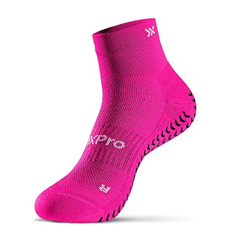 SOXPro Sprint Mixte : chaussettes antidérapantes de compression pour le sport intensif