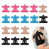 Tmefoy 16 Stück Kinesiologie Tape Vorgeschnitten für Schulter, Elastisches Kinesiotape Schulter, Kinesiotapes Vorgeschnitten Wasserfestes & Atmungsaktiv Sport Tapes für Schulter Unterstützung