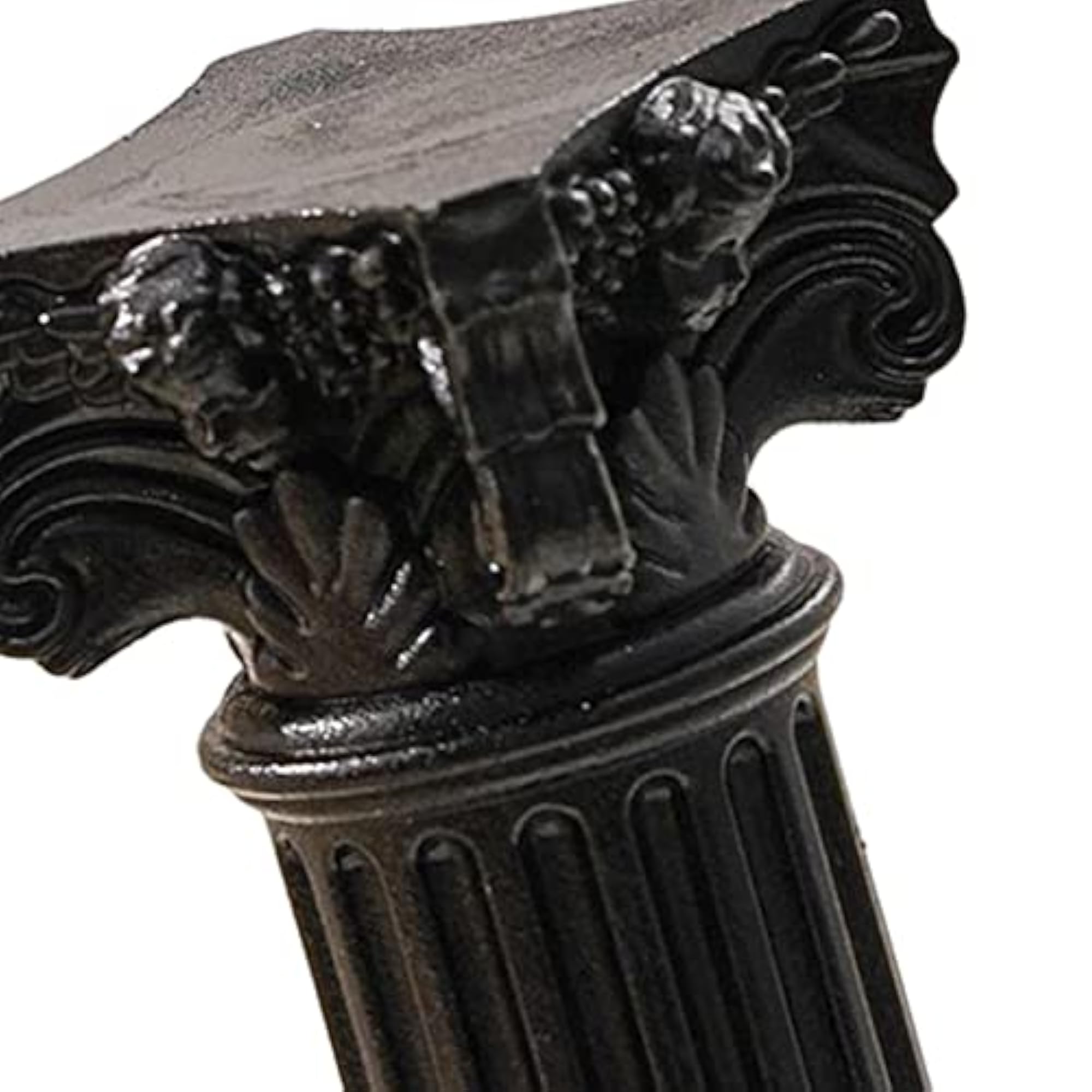 Miniature Roman Pillar Statue Pedestal for Home Decor