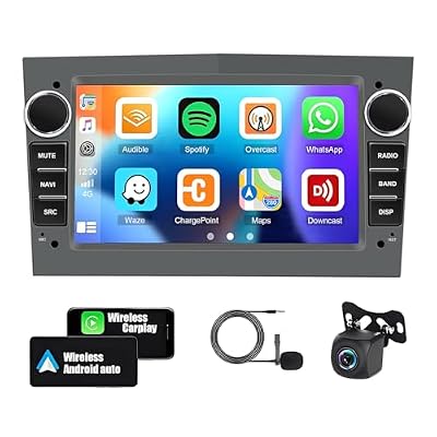 7inch Car Radio Stereo for Opel Astra Antara Vectra Corsa Zafira Meriva Combo Signum Tigra Twin Top, 4+64G