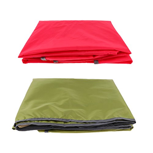 YIJU Folha de Campo Da Pegada Da Barraca para 2 Pessoas, Acampamento Ao Ar Livre, Caminhada, Mochila