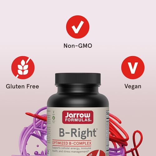 Jarrow B-Right Vitamin B Complex Formula, 100 Capsules - image 4