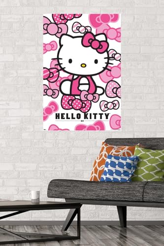 Trends International Hello Kitty Bows Wall Poster 22.375