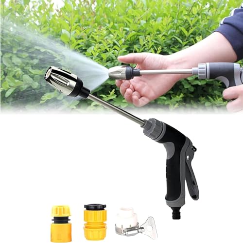 Turbowasher für Gartenschlauch, Turbowasher für jeden Gartenschlauch, Hochdruckreiniger für 1/2 Zoll Rohr