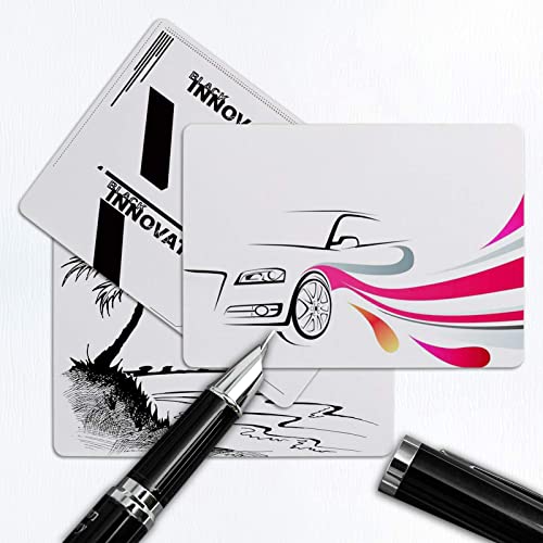 Teskyer Blank Playing Cards, Poker Size, Linen Finish, Double Sides Blank Index Flash Cards For Writing, Drawing, Diy Game Cards Gift Cards #TOP3