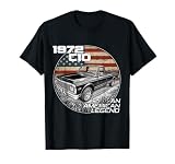 American Flag 1972 C10 72 Truck Vintage Silhouette Classic T-Shirt