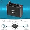 Beufee Microphone Preamp, Condenser Microphone Headphone Amplifier Audio Preamplifier Microphone preamplifier 48v Phantom Power Xlr Output for Any Condenser Mobile Music Recording Equipment, Black #1