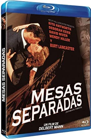 Tables séparées 1958 Blu-Ray introuvable import Espagne version VO