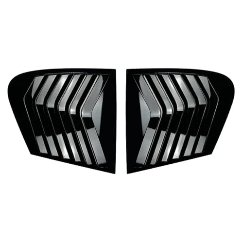 Garniture de volet de vitre latérale pour BMW F20 2011-2019 cache-perceuse noir