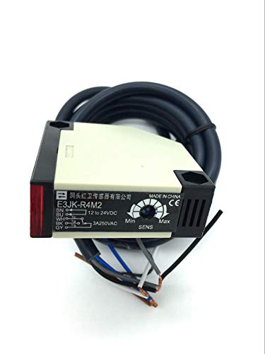 E3JK-R4M2 Diffuse photoelectric Switch with Reflector DC12-24V photosensitive Switch Sensor