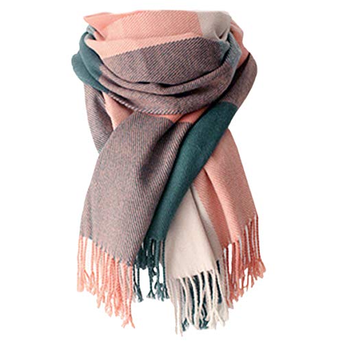 YSense Winter Scarf for Women Long Plaid Scarves Ladies Gifts | Warm…