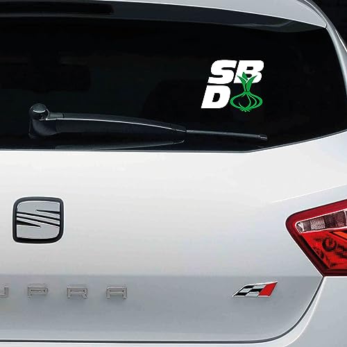 Mastac Pegatina SBD Sabadell (Blanco)