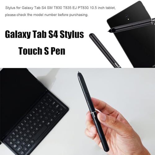 Stylet Galaxy Tab S4 perdu remplacez le avec le modèle EJ-PT830B Noir à pointes - 3