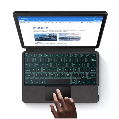 iPad 9.7インチ iPad6 iPad5 iPad Air Air2 Pro9.7 キーボードケース 一体型 トラックパッド付き バックライト付き iPad9.7 第6世代 第5世代 キーボード付き ケース タッチパッド付き ビジネス