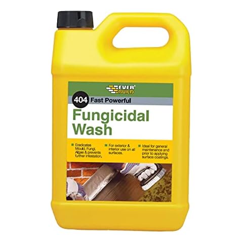 Everbuild EVBFUN5 404 Fast Powerful Fungicidal Wash, 5 Litre Cover