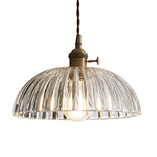 Luminaire de cuisine design en verre pour créer une ambiance bistrot chic