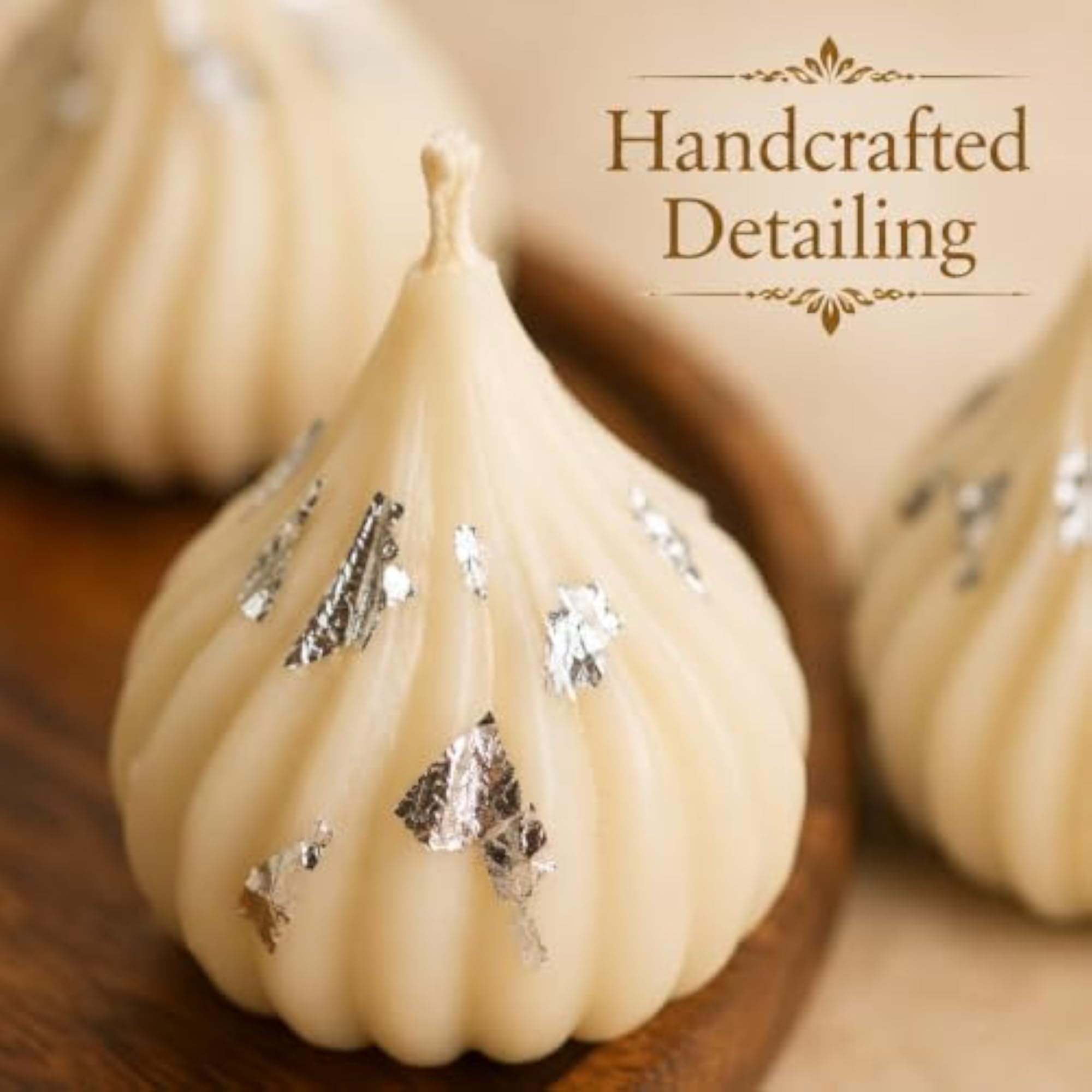 Modak Scented Candle Pack of 6, 100% Natural Soya Wax