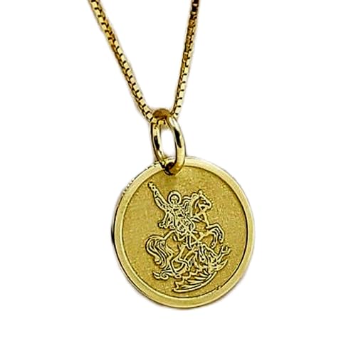 Chaîne Saint-Georges en argent 925, l'accessoire spirituel pour votre quotidien