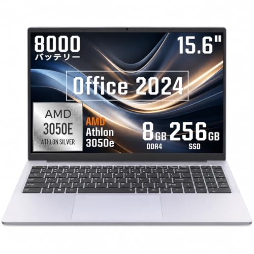 Amazon.co.jp: ノートパソコン 15.6インチ AMD 3050E搭載 8GB RAM