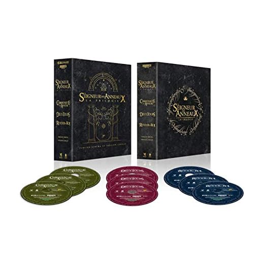 Le seigneur des anneaux, la trilogie 4k Ultra-HD [Blu-ray] [FR Import]