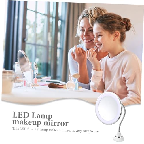 Espejo de maquillaje LED con luz MAGICLULU miniatura 4