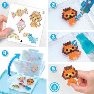Aquabeads Beginner’s Studio Kids Crafts and Activities, Complete Bead Art Kit for Ages 4+