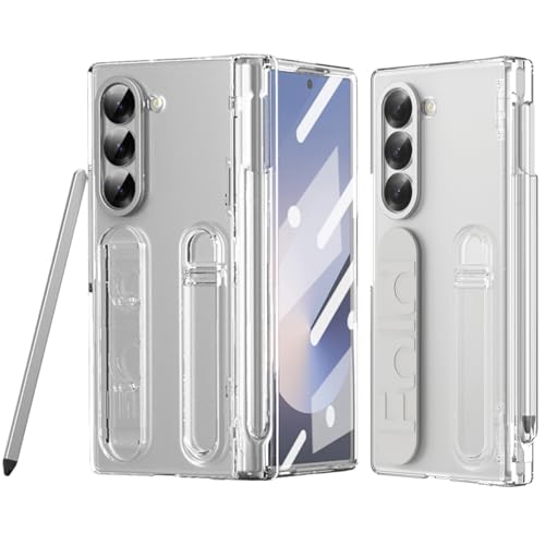 NINKI�K��Galaxy Z Fold 7 �P�[�X [SC-56F|SCG34] ���X�g�o���h PC�� �X�g���b�v pen�z���_�[ �y���t�� �L�b�N�X�^���h�t�� �T���X�� �M�����N�V�[ �t�H�[���h 7 �X�}�z �P�[�X (�N���A)