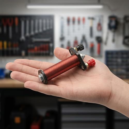 NOLITOY Physics Magnet Electromagnet for Lab with High-Conductivity Copper Coils and Universal Binding Posts, Classroom Electromagnet for Students and Middle School Physics Lessons, Steady - Image 9