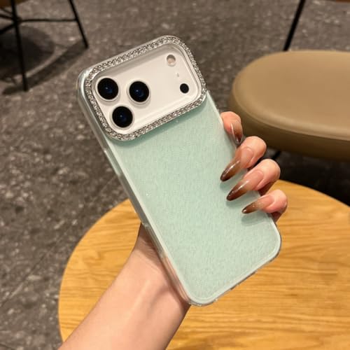 RNOZX For iPhone 16 Pro�p ���ӂ��L���L���P���O���b�^�[����P�[�X �N���A �ϏՌ� �\�t�g�J�o�[�iFor iPhone 16 Pro/�V���o�[�j