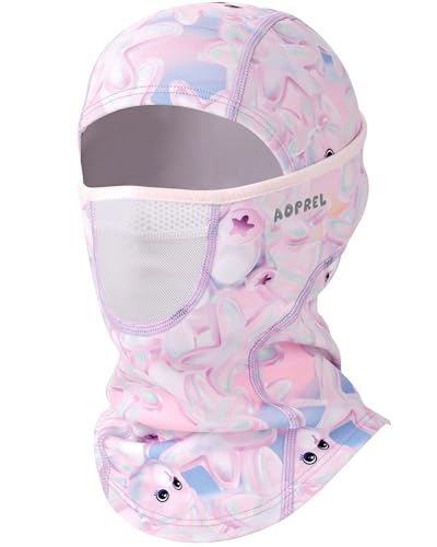 AOPREL Sturmhaube Kinder Winter Balaclava Winddichte Skimaske...