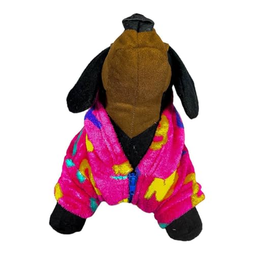 WAY PET Jaqueta Prime com Cintura Ajustável e Capuz de Pompom, Moletom com Capuz para Cachorros, Rou