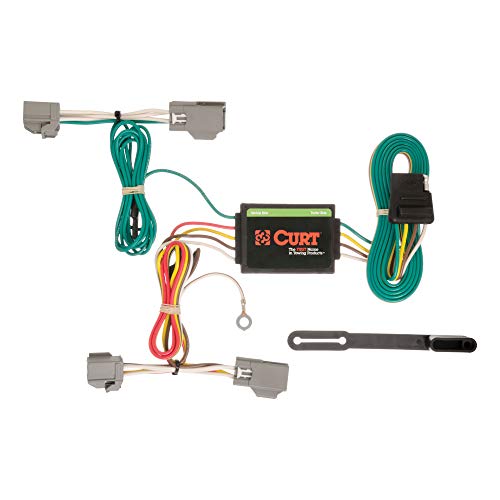 Curt Manufacturing 56191 Vehicle-Side Custom 4-Pin Trailer Wiring Harness,Fits Select Ford Fiesta Hatchback
