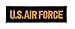 Produktbild Patch U.S. Air Force Aufnäher Bügelbild Applikation