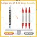 Infiart 60 Colors Dual Tip Acrylic Paint Markers Automatic Ink Control Acrylic Paint Pens, Fine & Brush Tip Acrylic Markers Set for Christmas Decorations, Glass, Stone, Wood, DIY & Art Supplies