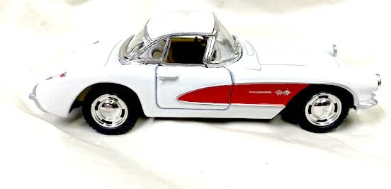Amazon | おもちゃ 1957 chevrolet シボレー corvette コルベット 1:34