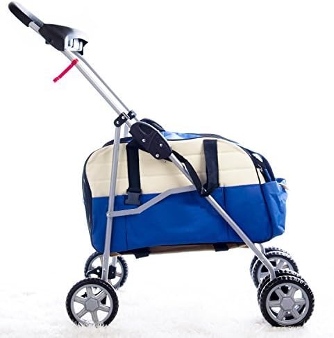 Blue Pet Stroller/Carrier/Car Seat