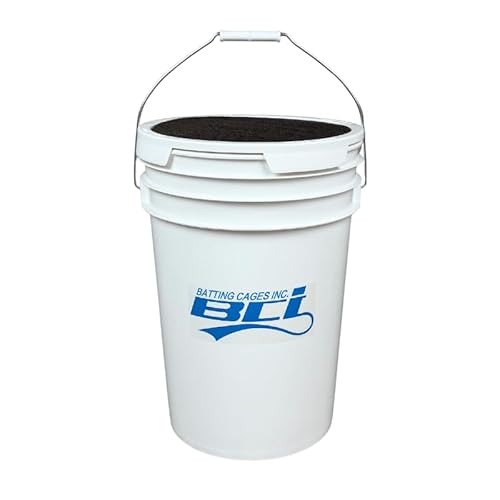 BCI Softballs, 24 Pitching Machine, 6 Gal, Foam Seat Lid