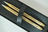 Cross Made in The USA Century Classic 10K Rose Gold Rolled/Filled Ballpoint Pen & 0.5MM Pencil Set.