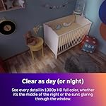 Roku New Indoor Camera 2024 - Home Security - 2-Pack - Wired Security Camera & Pet Monitor with 1080p HD Color Night Vision, Works with Alexa & Google, Motion & Sound Detection, WDR & WiFi 6 - Image 4