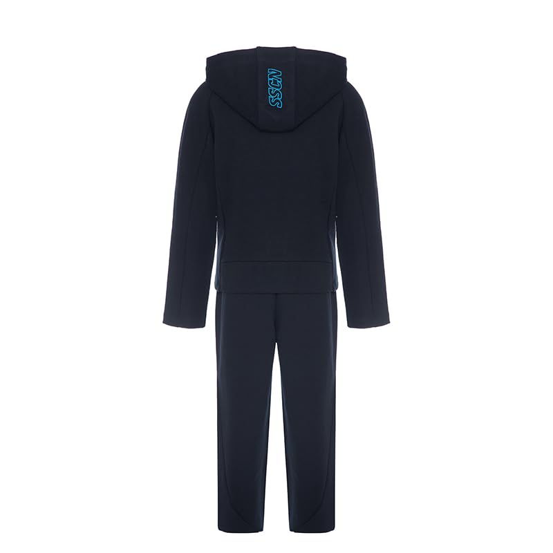 SSC NAPOLI Ssc Napoli Season 23/24 Tuta Invernale Con Cappuccio Da Bambino/A Tuta Unisex - Bambini e ragazzi