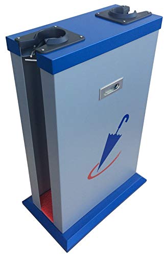 EMBOLSADORA DE PARAGÜAS DOBLE BF320 .Fabricada en placa de hierro de 0.8mm .Dimensiones 49x29x5x76cm (Bolsas no incluidas).