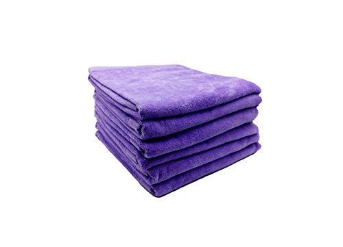 By Lora Cotton Velour Towels For Hand, Lavender, Set Of 6 #TOP2