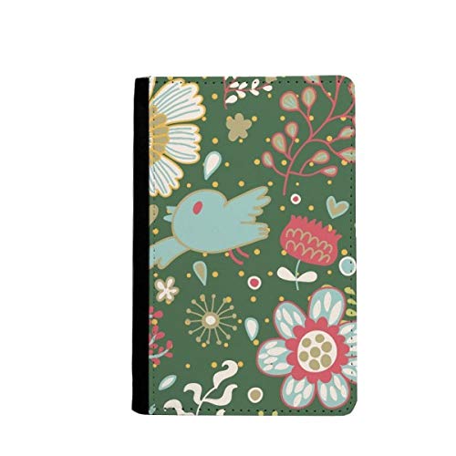 Portefeuille passeport fleurs et plantes pour sécuriser vos documents en voyage