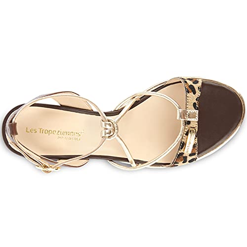 Les Tropéziennes par M. Belarbi Damen LILON Sandale mit Absatz, Femme, 40 EU - 4