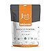 Just Jaivik 100% Organic Hibiscus Flower Powder (Hibiscus Sabdariffa) 1/2 LB, 08 oz, 227g USDA Certified Organic- Biodegradable Resealable Zip Lock Pouch