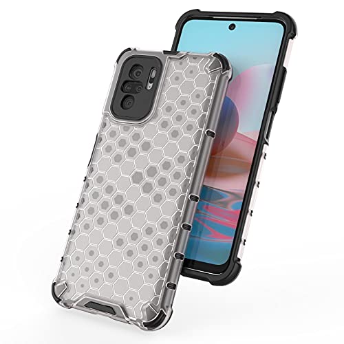 Image of Glasgow Back Case Cover Designed for Mi Redmi Note 10s - Transparent