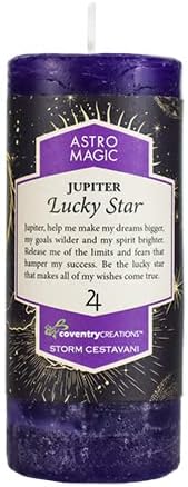 Astro Magic Jupiter - Lucky Star Candle