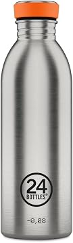 24BOTTLES Urban Unisex Water Bottle - Adult, Steel, 500 ml