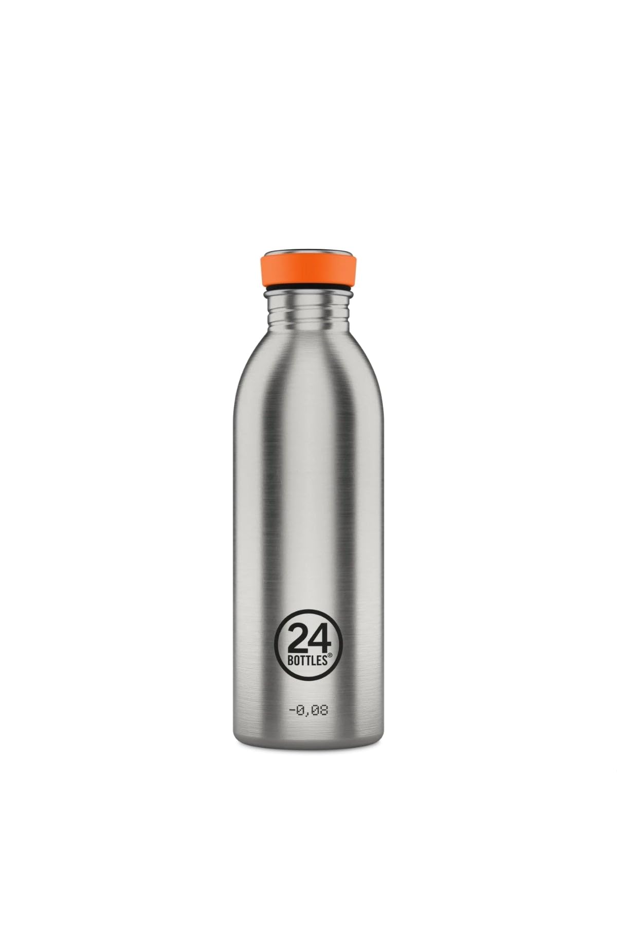 24BOTTLES Urban Unisex Water Bottle - Adult, Steel, 500 ml